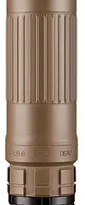 Dead Air LZ6KMFDE Lazarus 6 KeyMo Adpater 6.42" 18.40 oz FDE