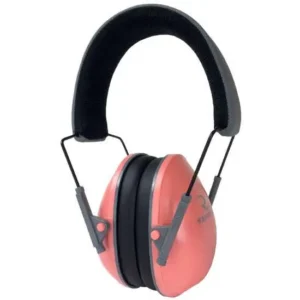 RAIDIANS LOWSET LADIES EARCUPS CORAL/CHARCOAL NRR21 LOW PROFILE COMPACT FOLDING