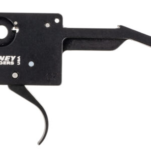 Timney Triggers 641C Featherweight  Single-Stage Curved Trigger with 3 lbs Draw Weight for Ruger American