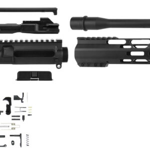 TacFire SSRK9MM16LPK AR Build Kit Rifle 9mm Luger AR-15 Black Nitride Steel 1/2"-36 tpi *Sports South Exclusive.