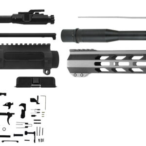 TacFire SSRK308LPK18BN AR Build Kit Rifle 308 Win AR-10 Black Nitride Aluminum 5/8"-24 tpi *Sports South Exclusive.