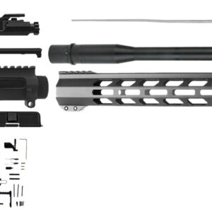 TacFire SSRK308LPK20BN AR Build Kit Rifle 308 Win AR-10 Black Nitride Aluminum 5/8"-24 tpi *Sports South Exclusive.