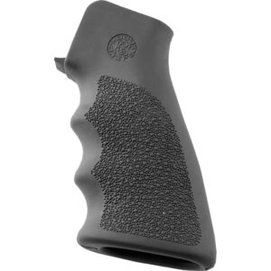 Hogue AR-15 Rubber Grip Grey w/ Finger Grooves