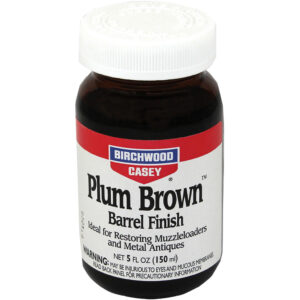 Birchwood Casey Plum Brown Barrel Finish Jar 5 oz.