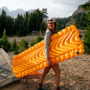 Klymit Insulated Static V Sleeping Pad Safron Regular