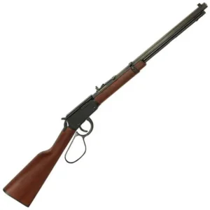 HENRY FRONTIER LEVER ACTION RIFLE RIL 22 LR 20 IN OCT BBL LG LOOP BLUE/ WALNUT 16 RD