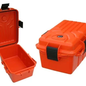 MTM SURVIVOR DRY BOX W O RING ORANGE 10IN X 7IN X 3IN ( 6 PER CASE )