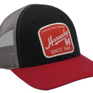 Hornady 99216 Hornady Cap Mesh Cap Black Red