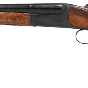 Iver Johnson Arms IJ800-20 IJ800 12 Gauge Break Open 3" 2 Shot 20" Black Side By Side Barrel, Black Steel Receiver, Fixed Walnut Wood Stock, Ambidextrous