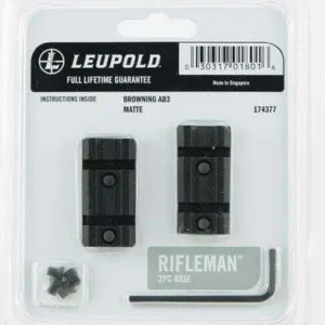 LEUPOLD RIFLEMAN TWO-PIECE BASE BROWNING AB3 MATTE
