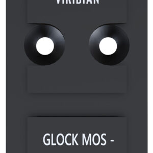 Viridian 9820030 RFX45 Glock MOS Mounting Adapter  Black Anodized