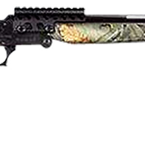 ATI G410NMD23C Nomad 410 Gauge Break Open 3" 1rd 23" Vent Rib, Black Barrel/Folding Rec, Camo Synthetic Furniture, Fiber Optic Sight, 2 Chokes