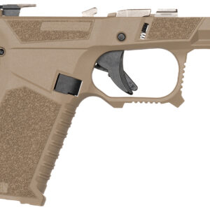 Sct Manufacturing 0226020000IA Sub Compact  Compatible w/ Glock 43X/48 Flat Dark Earth Polymer Frame Aggressive Texture Grip