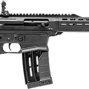 Gforce Arms GF251220 GF25  12 Gauge Semi-Auto 3" 5+1 20" Black Cerakote Spiral Threaded Barrel, Black Cerakote Picatinny Rail Aluminum Receiver, Black Adjustable Synthetic Stock  w/Black Rubber Grip