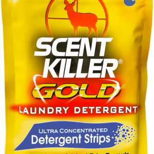 Wildlife Research 1285 Scent Killer Gold Laundry Detergent Strips Odor Eliminator Odorless Scent 60 Pack