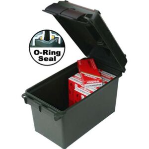 MTM AMMO CAN 50 CALIBER GREEN 7.4 IN X 13.5 IN X 8.5 IN ( 6 PER CASE )
