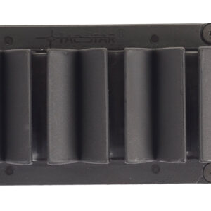 TacStar 1081130 SideSaddle Rem 870/1100/1187 20 Gauge 4rd Black Polymer w/Aluminum Mounting Plate