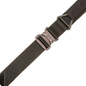 TAC SHIELD TACTICAL RIGGER BELT LARGE 38"-42"  BLACK  1.75" DOUBLE WALL CONSTRUCTION