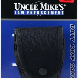 MIKE'S DUTY CUFF CASE CASE HANDCUFF BLACK SNGLE