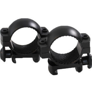 Traditions A791DS Scope Rings  Matte Black 1" Medium