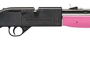 Crosman 760P 760 Pumpmaster Pump Air Rifle Pump 177 18+1 Shot Black Black Receiver Pink