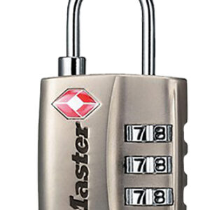 Master Lock 4680DNKL Combination Lock Resettable Open With Combination Nickel Steel