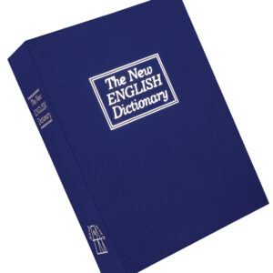 Bulldog BD1180 Deluxe Diversion Book Safe Combination Entry Blue Steel Holds 1 Handgun 7.75" L x 10.50" W x 2.50" D