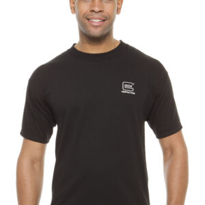 Glock AA11002 Perfection Black Pre-Shrunk Cotton Short Sleeve XL