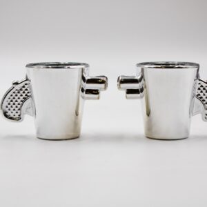 Revolver Shot Glass - Set of 2