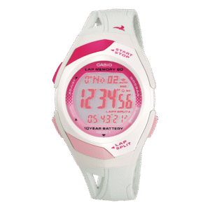 Women's Mid-Size Running Watch w/ 60-Lap Memory