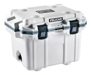 PELICAN IM 30QT ELITE COOLER WHT/GRY