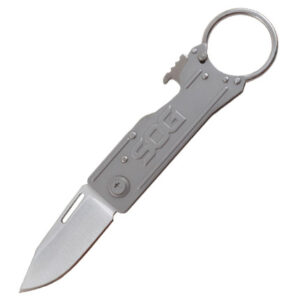 SOG KEYTRON KEY RING GRAY 1.8"