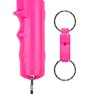 Pepper Gel w/ Quick Release Whistle Keychain