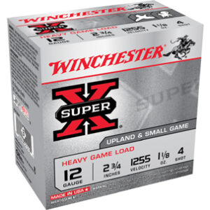 WIN SUPER-X UPLAND 12GA 2.75 1-1/8OZ #4 25/10