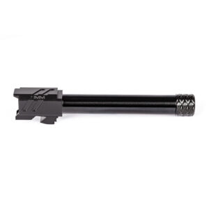 PRO MATCH BARREL - BLACK, GLOCK 17 GEN 1-4, 1/2X28