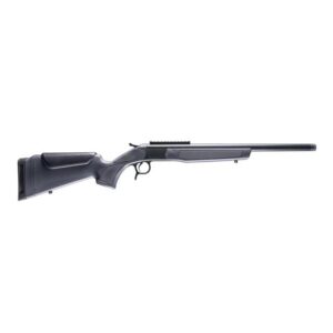 CVA Scout Single Shot Rifle .223 Rem 20" Threaded Blued Barrel Grey Stock 0 MOA Pic Rail
