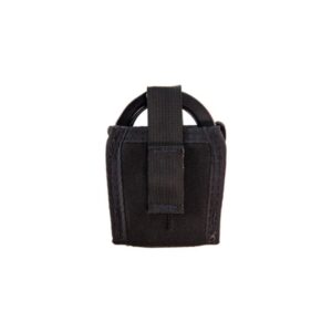 HIGH SPEED GEAR DUTY HANDCUFF TACO U-MOUNT HIDDEN SHOCK CORD BLACK