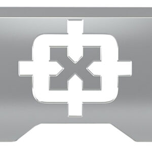 Cross Armory CRG5SLSV Slide Lock  Extended Silver 4140 Steel for Glock Gen1-5 P80