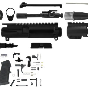 TacFire SSPK300LPK7K AR-15 Pistol Build Kit KeyMod 300 Blackout Black Steel