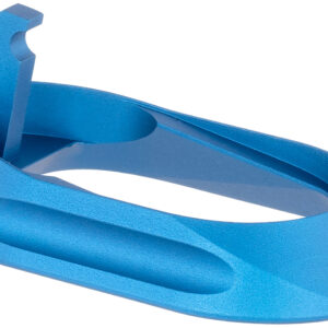 Walther Arms 2836319 Flared Magwell  for Walther PPQ w/Steel or Polymer Frame Blue Machined Aluminum