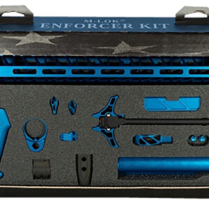 Timber Creek Outdoors TCOEKB Enforcer Complete Build Kit Blue Anodized for AR-15