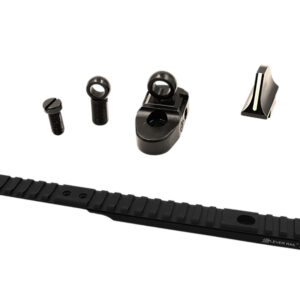 XS Sights HN10015 Henry Optic Mounts & Ghost Ring Sight Sets  Black Anodized Aluminum/Steel Fits Henry 45-70 Lever Action