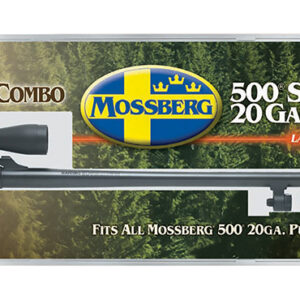 Mossberg 92010 OEM 20 Gauge 24" Slug Barrel w/Cantilever Mount, Fully-Rifled Bore & Blued Finish, For Use w/Mossberg 500 & Maverick 88 6-Shot Models, Includes 3-9x40mm Scope