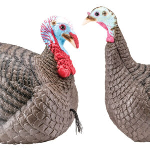 HS Strut 100005 Strut-Lite Jake & Hen Combo Wild Turkey Species Multi Color Synthetic