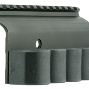 TacStar 1081029 SideSaddle Rail Mount Mossberg 500/590 12 Gauge 6rds Black Aluminum