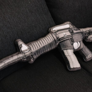 Assault Rifle Pillow