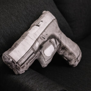 Automatic Handgun Pillow