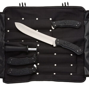 PRIMAL FISH AND GAME BUTCHER SET - BLACK