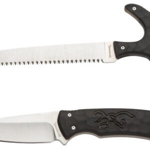 PRIMAL COMBO 2 PIECE - BLACK, GUTHOOK / SKINNER BLADE AND SAW