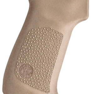 Hogue 74033   Pistol Grip w/o Finger Grooves FDE Overmolded Rubber Fits AK-47/AK-74